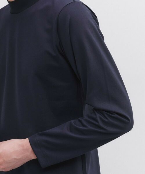 TAKEO KIKUCHI / タケオキクチ カットソー | ハイゲージ モクロディ モックネック | 詳細6