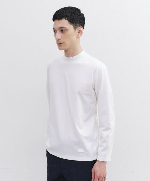 TAKEO KIKUCHI / タケオキクチ カットソー | ハイゲージ モクロディ モックネック | 詳細9