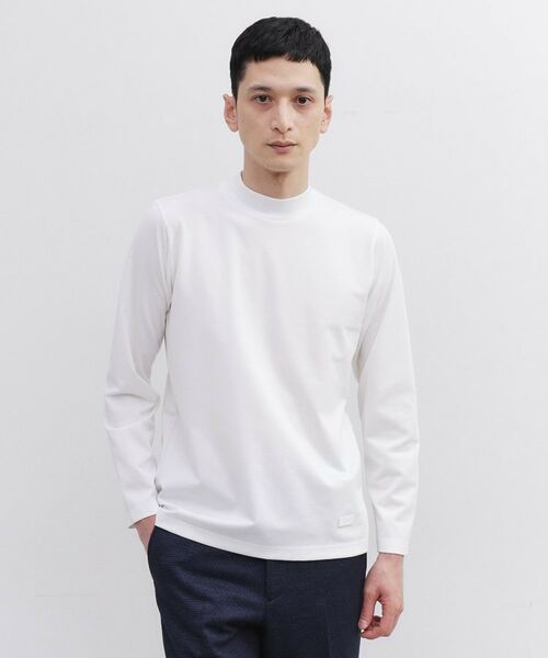 TAKEO KIKUCHI/タケオキクチ ハイゲージ モクロディ モックネック ホワイト(001) 03(L) TAKEO KIKUCHI/タケオキクチ ハイゲージ モクロディ モックネック ホワイト(001) 03(L)