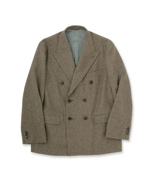 TAKEO KIKUCHI / タケオキクチ テーラードジャケット | 【Sサイズ~】ナチュラルツイルWジャケット | 詳細1