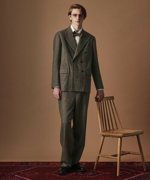 TAKEO KIKUCHI / タケオキクチ テーラードジャケット | 【Sサイズ~】ナチュラルツイルWジャケット | 詳細14