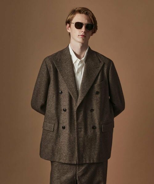 TAKEO KIKUCHI / タケオキクチ テーラードジャケット | 【Sサイズ~】ナチュラルツイルWジャケット | 詳細16