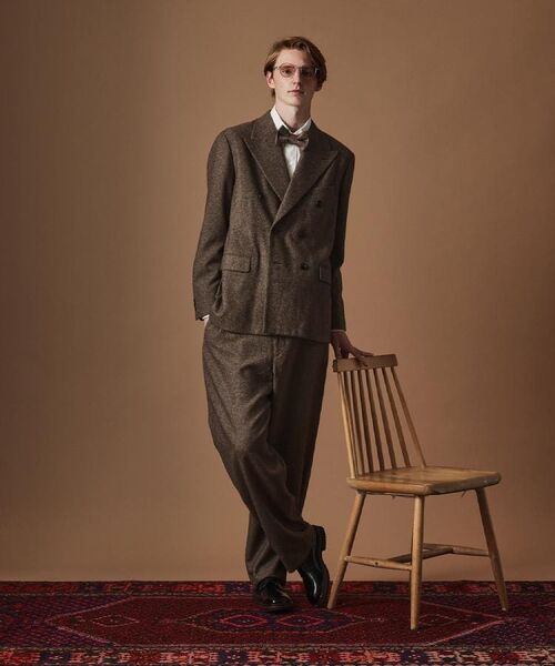 TAKEO KIKUCHI / タケオキクチ テーラードジャケット | 【Sサイズ~】ナチュラルツイルWジャケット | 詳細20