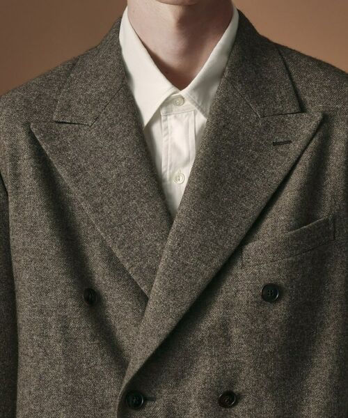TAKEO KIKUCHI / タケオキクチ テーラードジャケット | 【Sサイズ~】ナチュラルツイルWジャケット | 詳細5