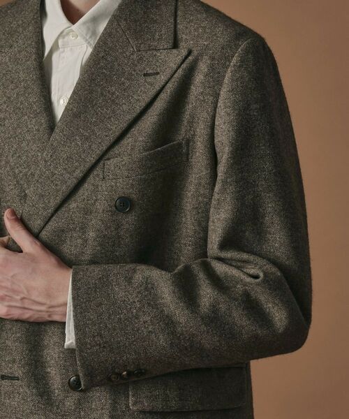 TAKEO KIKUCHI / タケオキクチ テーラードジャケット | 【Sサイズ~】ナチュラルツイルWジャケット | 詳細6