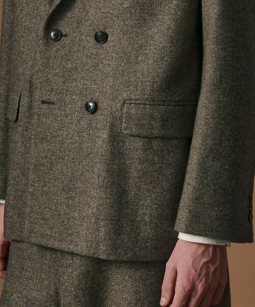 TAKEO KIKUCHI / タケオキクチ テーラードジャケット | 【Sサイズ~】ナチュラルツイルWジャケット | 詳細8