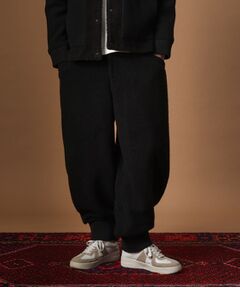 TAKEO KIKUCHI / タケオキクチ パンツ | ウール混パイルボアスウェットパンツ