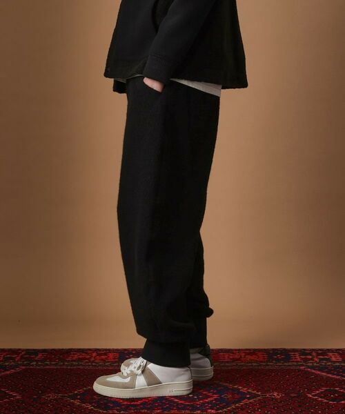 TAKEO KIKUCHI / タケオキクチ パンツ | ウール混パイルボアスウェットパンツ | 詳細10