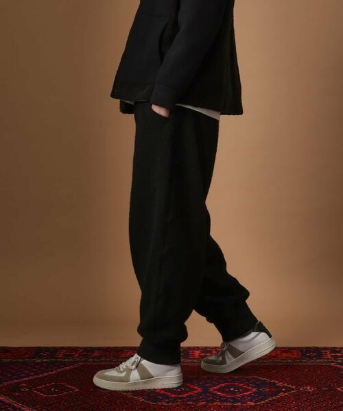 TAKEO KIKUCHI / タケオキクチ パンツ | ウール混パイルボアスウェットパンツ | 詳細13