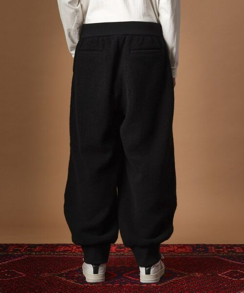 TAKEO KIKUCHI / タケオキクチ パンツ | ウール混パイルボアスウェットパンツ | 詳細4