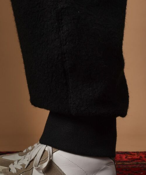 TAKEO KIKUCHI / タケオキクチ パンツ | ウール混パイルボアスウェットパンツ | 詳細8