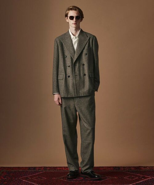 TAKEO KIKUCHI / タケオキクチ パンツ | 【Sサイズ~】ナチュラルツイルスラックス | 詳細10