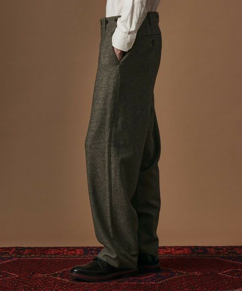 TAKEO KIKUCHI / タケオキクチ パンツ | 【Sサイズ~】ナチュラルツイルスラックス | 詳細3