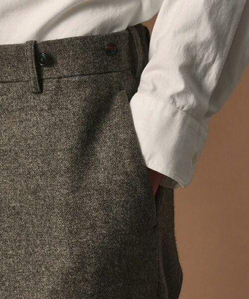 TAKEO KIKUCHI / タケオキクチ パンツ | 【Sサイズ~】ナチュラルツイルスラックス | 詳細7
