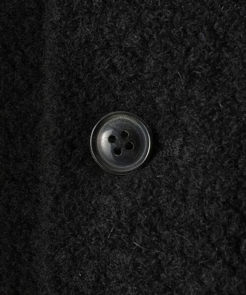 TAKEO KIKUCHI / タケオキクチ レザーブルゾン・ジャケット | ウール混パイルボア4パッチシャツ | 詳細12