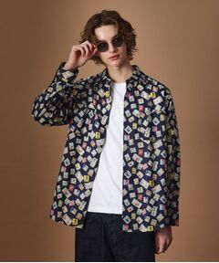 TAKEO KIKUCHI / タケオキクチ シャツ・ブラウス | 【Sサイズ～】マガジンプリントシャツ