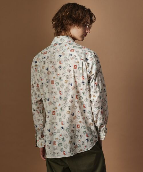 TAKEO KIKUCHI / タケオキクチ シャツ・ブラウス | 【Sサイズ～】マガジンプリントシャツ | 詳細11
