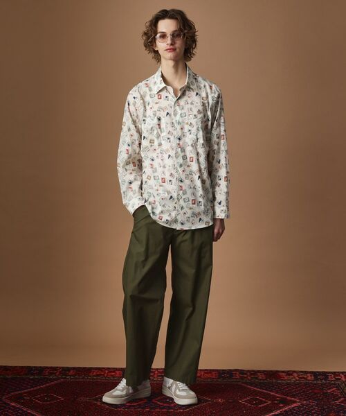 TAKEO KIKUCHI / タケオキクチ シャツ・ブラウス | 【Sサイズ～】マガジンプリントシャツ | 詳細12