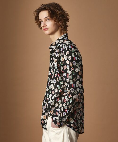 TAKEO KIKUCHI / タケオキクチ シャツ・ブラウス | 【Sサイズ～】マガジンプリントシャツ | 詳細14