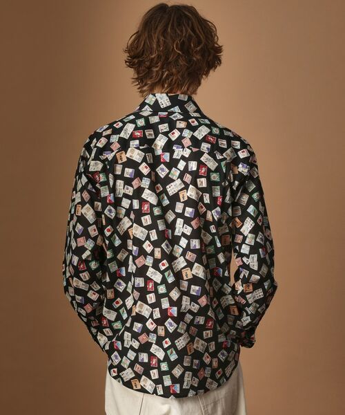 TAKEO KIKUCHI / タケオキクチ シャツ・ブラウス | 【Sサイズ～】マガジンプリントシャツ | 詳細15