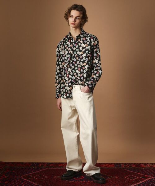 TAKEO KIKUCHI / タケオキクチ シャツ・ブラウス | 【Sサイズ～】マガジンプリントシャツ | 詳細16