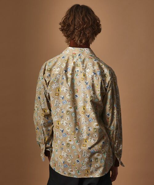 TAKEO KIKUCHI / タケオキクチ シャツ・ブラウス | 【Sサイズ～】マガジンプリントシャツ | 詳細19