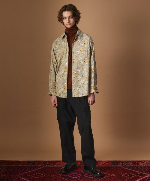 TAKEO KIKUCHI / タケオキクチ シャツ・ブラウス | 【Sサイズ～】マガジンプリントシャツ | 詳細20