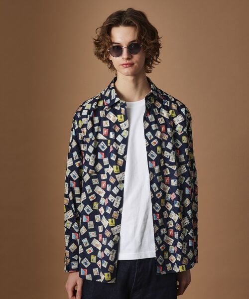 TAKEO KIKUCHI / タケオキクチ シャツ・ブラウス | 【Sサイズ～】マガジンプリントシャツ | 詳細22