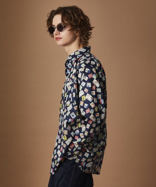 TAKEO KIKUCHI / タケオキクチ シャツ・ブラウス | 【Sサイズ～】マガジンプリントシャツ | 詳細23