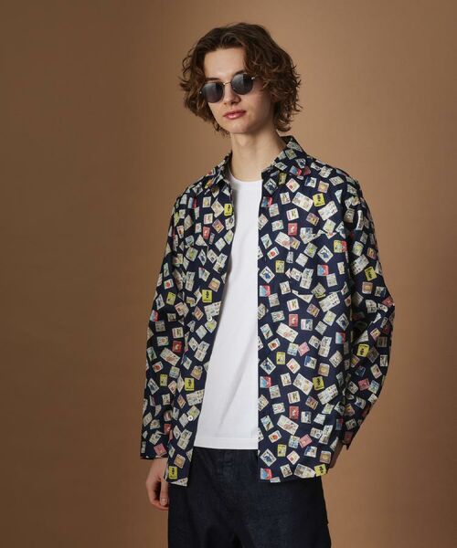 TAKEO KIKUCHI / タケオキクチ シャツ・ブラウス | 【Sサイズ～】マガジンプリントシャツ | 詳細26