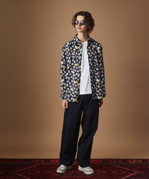 TAKEO KIKUCHI / タケオキクチ シャツ・ブラウス | 【Sサイズ～】マガジンプリントシャツ | 詳細27