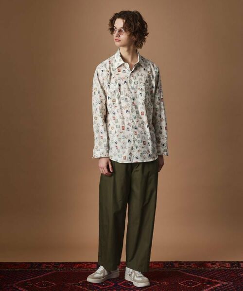 TAKEO KIKUCHI / タケオキクチ シャツ・ブラウス | 【Sサイズ～】マガジンプリントシャツ | 詳細29