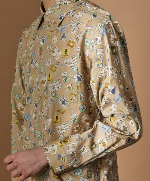 TAKEO KIKUCHI / タケオキクチ シャツ・ブラウス | 【Sサイズ～】マガジンプリントシャツ | 詳細6