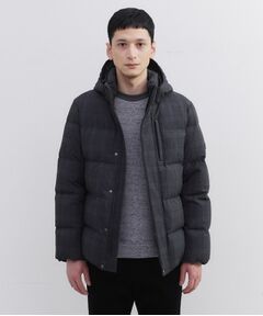 TAKEO KIKUCHI / タケオキクチ ダウンジャケット・ベスト | ウールライク チェック ダウン ブルゾン