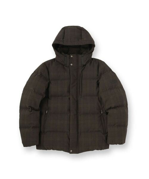 TAKEO KIKUCHI / タケオキクチ ダウンジャケット・ベスト | ウールライク チェック ダウン ブルゾン | 詳細1
