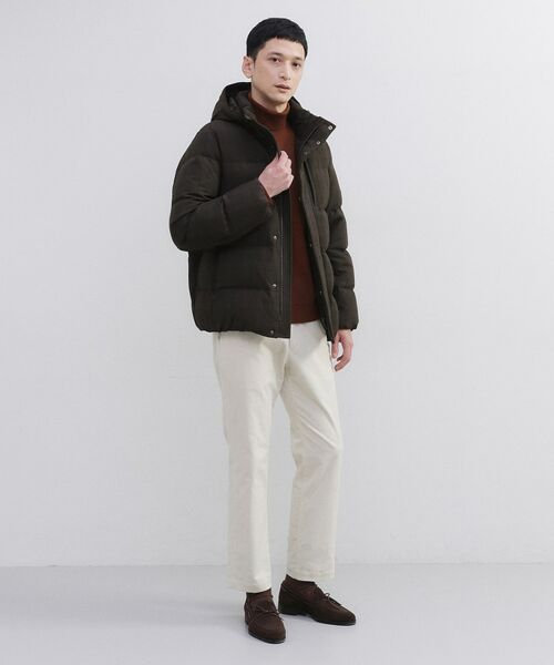 TAKEO KIKUCHI / タケオキクチ ダウンジャケット・ベスト | ウールライク チェック ダウン ブルゾン | 詳細12