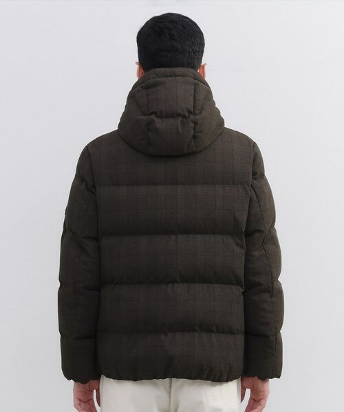 TAKEO KIKUCHI / タケオキクチ ダウンジャケット・ベスト | ウールライク チェック ダウン ブルゾン | 詳細16