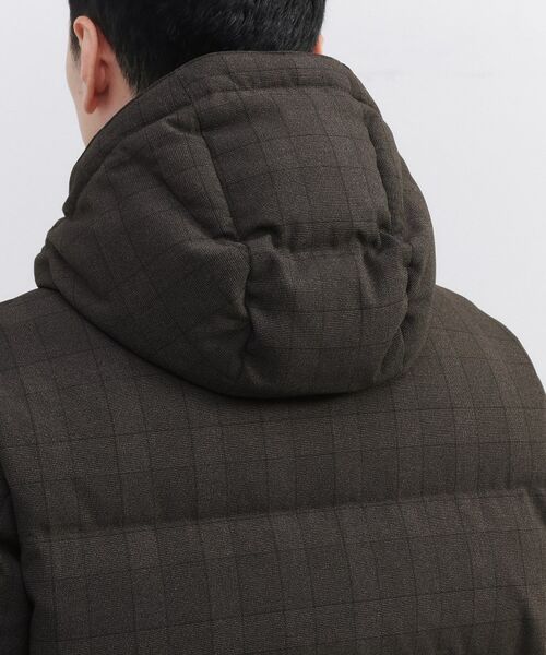 TAKEO KIKUCHI / タケオキクチ ダウンジャケット・ベスト | ウールライク チェック ダウン ブルゾン | 詳細20