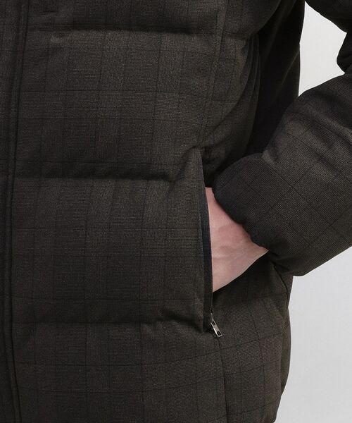TAKEO KIKUCHI / タケオキクチ ダウンジャケット・ベスト | ウールライク チェック ダウン ブルゾン | 詳細22