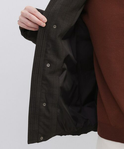 TAKEO KIKUCHI / タケオキクチ ダウンジャケット・ベスト | ウールライク チェック ダウン ブルゾン | 詳細26