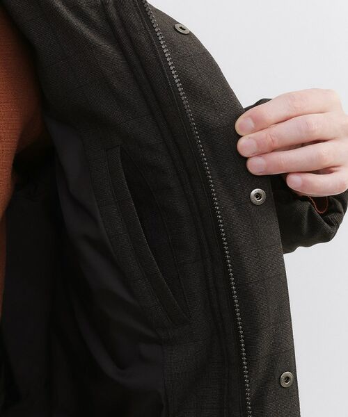 TAKEO KIKUCHI / タケオキクチ ダウンジャケット・ベスト | ウールライク チェック ダウン ブルゾン | 詳細27