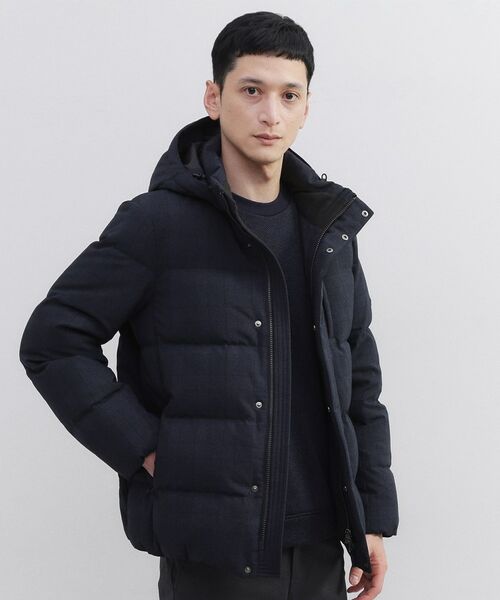 TAKEO KIKUCHI / タケオキクチ ダウンジャケット・ベスト | ウールライク チェック ダウン ブルゾン | 詳細6