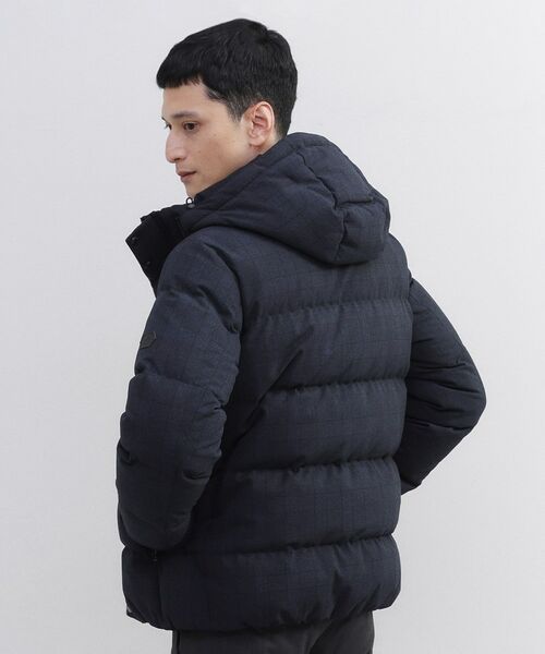 TAKEO KIKUCHI / タケオキクチ ダウンジャケット・ベスト | ウールライク チェック ダウン ブルゾン | 詳細7