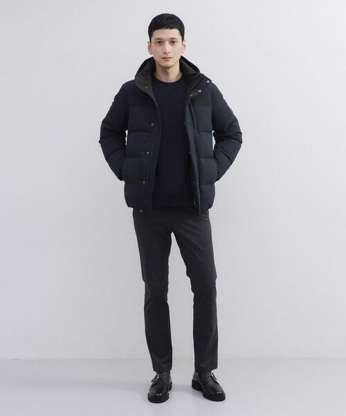 TAKEO KIKUCHI / タケオキクチ ダウンジャケット・ベスト | ウールライク チェック ダウン ブルゾン | 詳細8