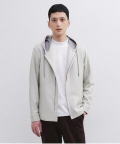 TAKEO KIKUCHI / タケオキクチ パーカー | 【JUST ONE LAYER】ダウンファブリックZIPパーカー