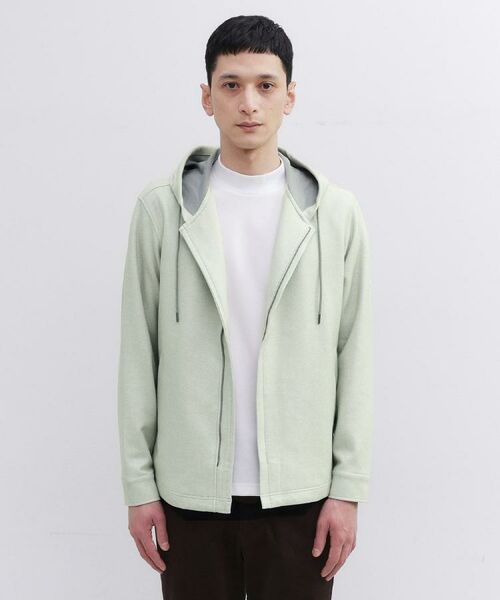 TAKEO KIKUCHI / タケオキクチ パーカー | 【JUST ONE LAYER】ダウンファブリックZIPパーカー | 詳細10