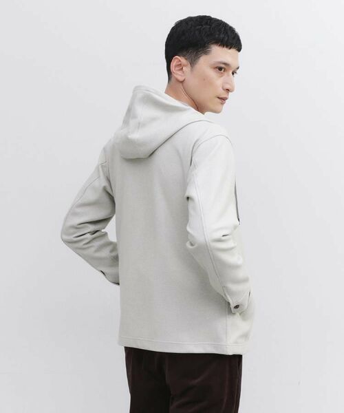 TAKEO KIKUCHI / タケオキクチ パーカー | 【JUST ONE LAYER】ダウンファブリックZIPパーカー | 詳細16