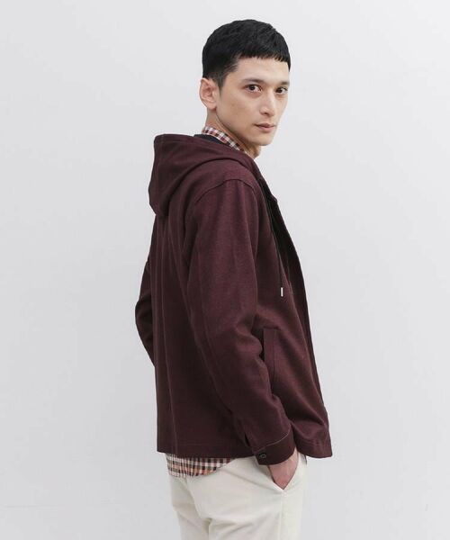 TAKEO KIKUCHI / タケオキクチ パーカー | 【JUST ONE LAYER】ダウンファブリックZIPパーカー | 詳細23