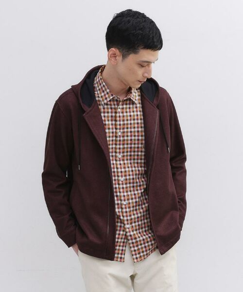 TAKEO KIKUCHI / タケオキクチ パーカー | 【JUST ONE LAYER】ダウンファブリックZIPパーカー | 詳細24