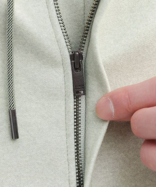 TAKEO KIKUCHI / タケオキクチ パーカー | 【JUST ONE LAYER】ダウンファブリックZIPパーカー | 詳細8